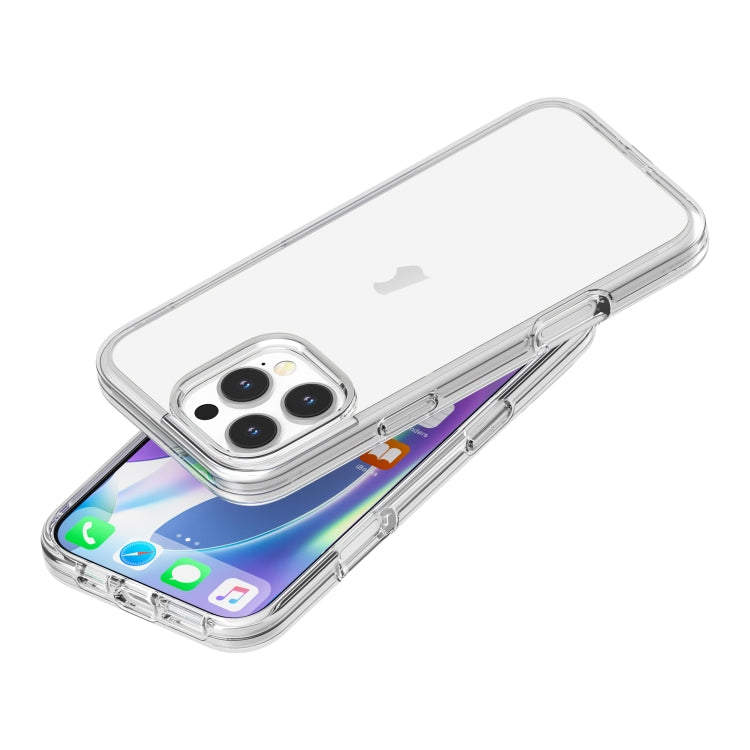 For iPhone 16 Pro Shockproof Terminator Transparent Phone Case(Transparent) - free shipping - PMC TechLife - Order now!