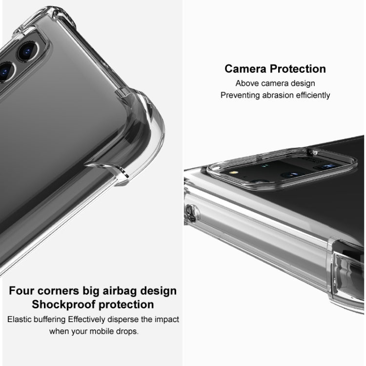 For Honor X50i 5G / 90 Lite 5G imak Shockproof Airbag TPU Phone Case(Transparent) - Honor Cases by imak | Online Shopping South Africa | PMC Jewellery | Buy Now Pay Later Mobicred