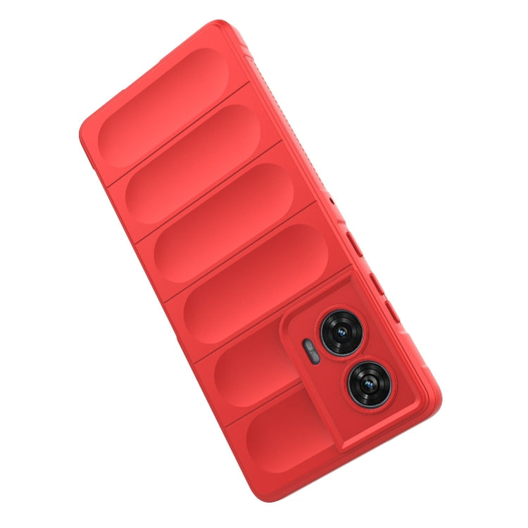 For Motorola Edge 50 Fusion 5G Global Magic Shield TPU + Flannel Phone Case(Dark Green) - free shipping - PMC TechLife - Order now!