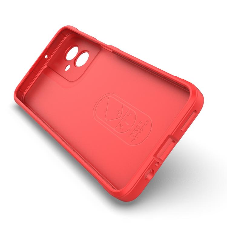 For Motorola Moto G55 5G Global Magic Shield TPU + Flannel Phone Case(Dark Grey) - free shipping - PMC TechLife - Order now!