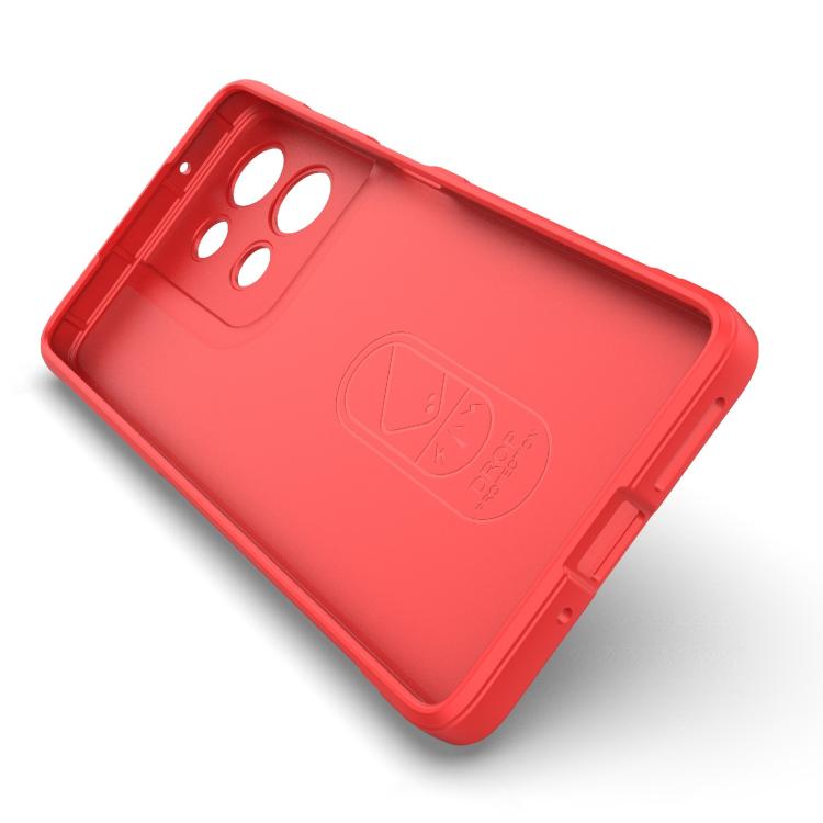 For Motorola Moto G75 5G Global Magic Shield TPU + Flannel Phone Case(Black) - free shipping - PMC TechLife - Order now!