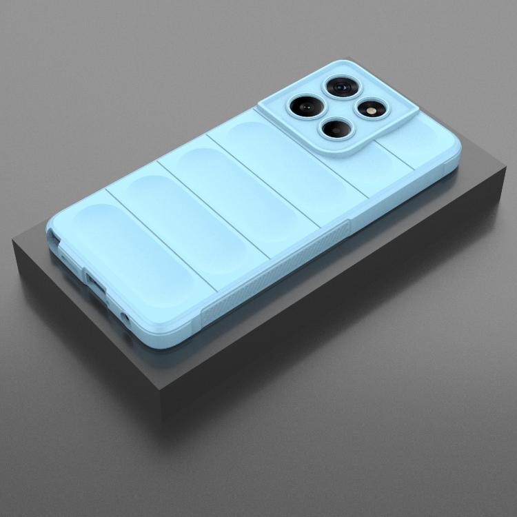 For Motorola Edge 60 Stylus 5G Global Magic Shield TPU + Flannel Phone Case(Light Blue) - free shipping - PMC TechLife - Order now!