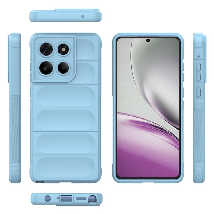 For Motorola Edge 60 Stylus 5G Global Magic Shield TPU + Flannel Phone Case(Light Blue) - free shipping - PMC TechLife - Order now!