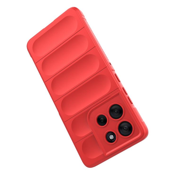 For Motorola Moto G86 5G Magic Shield TPU + Flannel Phone Case(Wine Red) - free shipping - PMC TechLife - Order now!