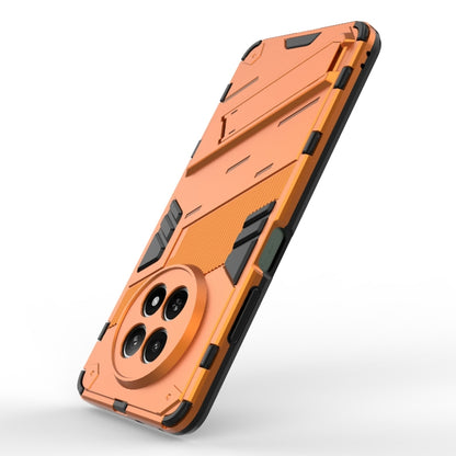 For Realme 12 5G Global Punk Armor 2 in 1 PC + TPU Phone Case with Holder(Orange) - Realme Cases by PMC Jewellery | Online Shopping South Africa | PMC Jewellery | Buy Now Pay Later Mobicred