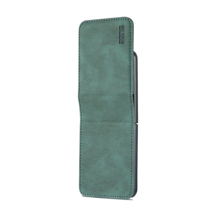 For Samsung Galaxy Z Flip5 AZNS Dream II Skin Feel PU+TPU Horizontal Flip PU Phone Case(Green) - free shipping - PMC TechLife - Order now!