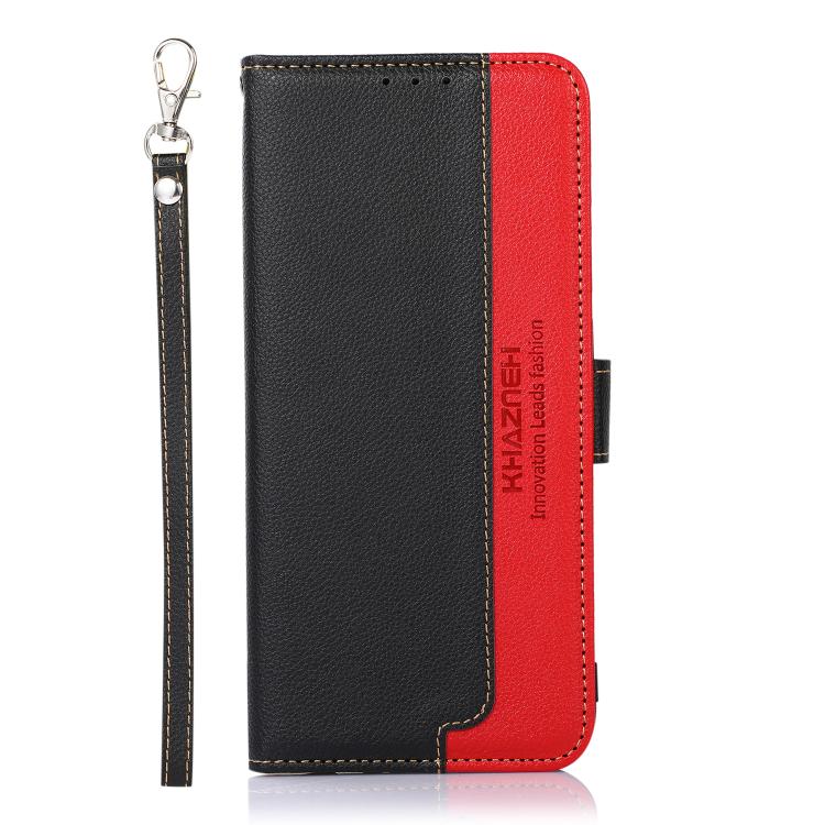 For iPhone 17 Air KHAZNEH Litchi Texture Leather RFID Phone Case(Black) - free shipping - PMc TechLife - Order now!