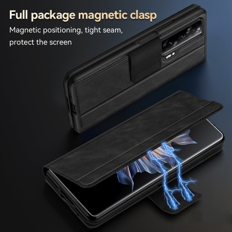 For Honor Magic Vs SULADA All-inclusive Magnetic Snap Flip Leather Phone Case(Orange) - free shipping - PMC TechLife - Order now!