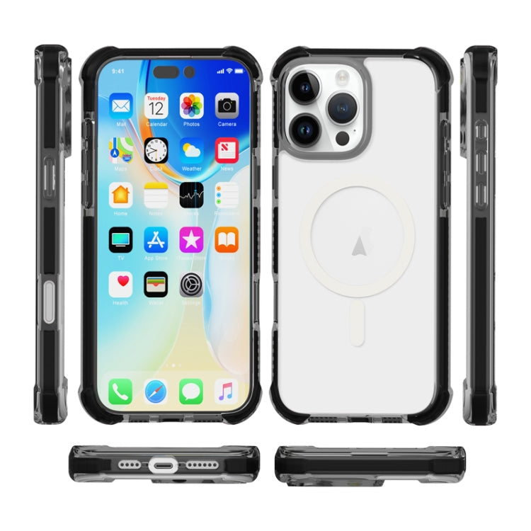 For iPhone 16e Acrylic Magsafe Magnetic Shockproof Phone Case(Blue) - iPhone 16e Cases by PMC TechLife | Online Shopping South Africa | PMC TechLife | Buy Now Pay Later Mobicred