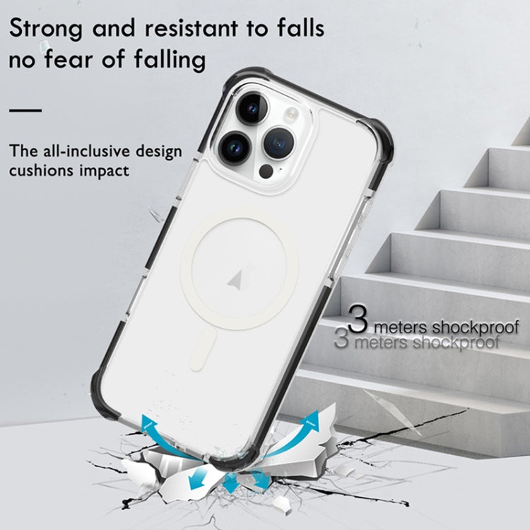 For iPhone 15 Acrylic Magsafe Magnetic Shockproof Phone Case(Blue) - free shipping - PMC TechLife - Order now!