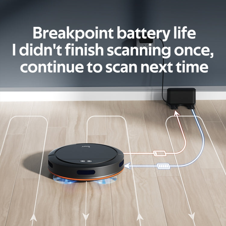 OB16 Mini Vacuum Cleaner Intelligent Sweeping Robot(White) - Robot Vacuum Cleaner by PMC TechLife | Online Shopping South Africa | PMC TechLife | Buy Now Pay Later Mobicred