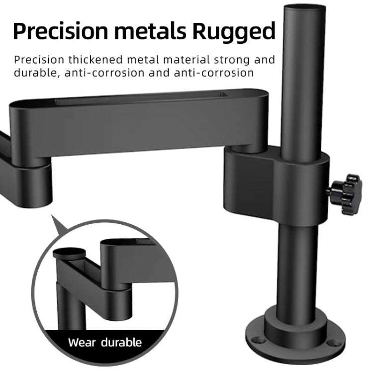 Luowei LW-017 360 Rotating Folding Lifting Microscope Universal Metal Bracket Arm - Digital Microscope by PMC Jewellery | Online Shopping South Africa | PMC Jewellery | Buy Now Pay Later Mobicred