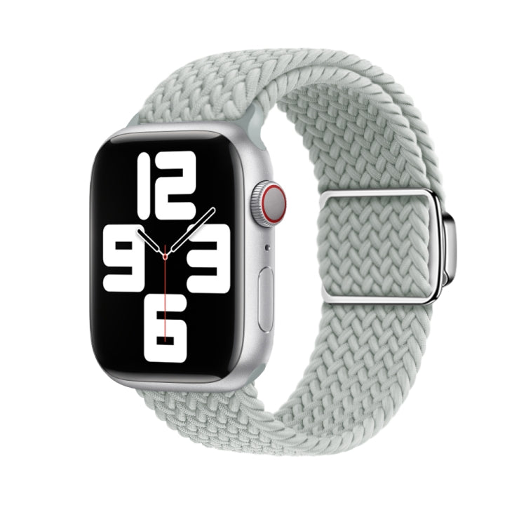 For Apple Watch Ultra 2 49mm Nylon Loop Magnetic Buckle Watch Band(Light Grey) - Watch Bands by PMC Jewellery | Online Shopping South Africa | PMC Jewellery | Buy Now Pay Later Mobicred