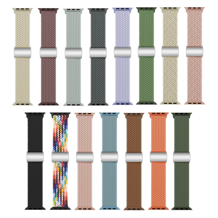 For Apple Watch Ultra 49mm Nylon Loop Magnetic Buckle Watch Band(Colorful Starlight) - Watch Bands by PMC Jewellery | Online Shopping South Africa | PMC Jewellery | Buy Now Pay Later Mobicred