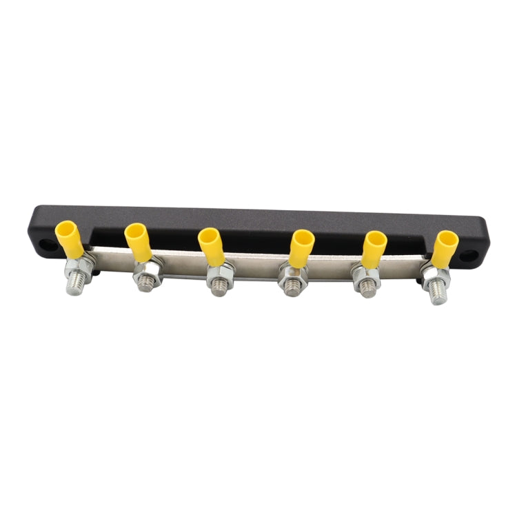 CP-3124 RV Yacht 150A High Current Single-row 4-way Busbar with 6pcs Terminals - Booster Cable & Clip by PMC Jewellery | Online Shopping South Africa | PMC Jewellery | Buy Now Pay Later Mobicred