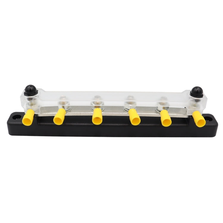 CP-3124 RV Yacht 150A High Current Single-row 4-way Busbar with 6pcs Terminals - Booster Cable & Clip by PMC Jewellery | Online Shopping South Africa | PMC Jewellery | Buy Now Pay Later Mobicred