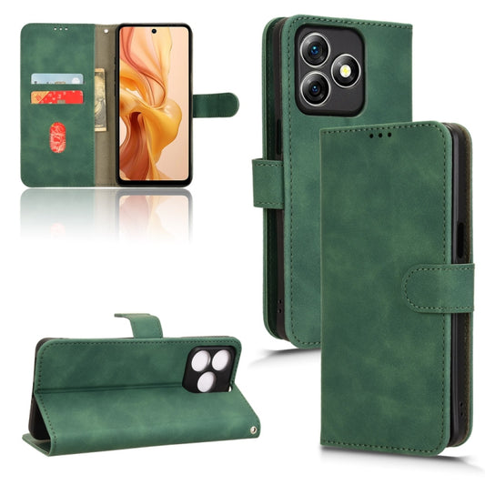 For Ulefone Note 18 Ultra Skin Feel Magnetic Flip Leather Phone Case(Green) - Ulefone Cases by PMC Jewellery | Online Shopping South Africa | PMC Jewellery | Buy Now Pay Later Mobicred