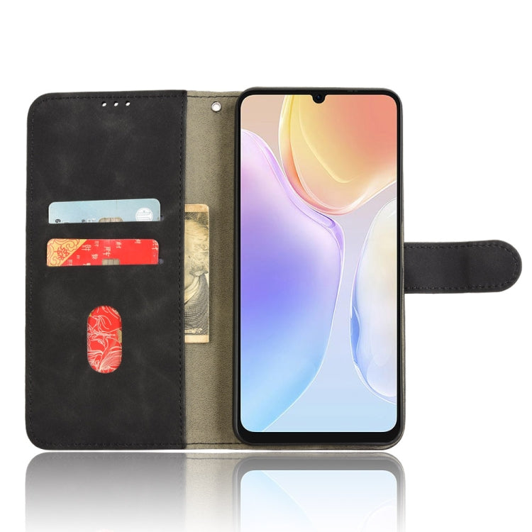 For Ulefone Note 20 Pro Skin Feel Magnetic Flip Leather Phone Case(Black) - free shipping - PMC Jewellery - Order now!