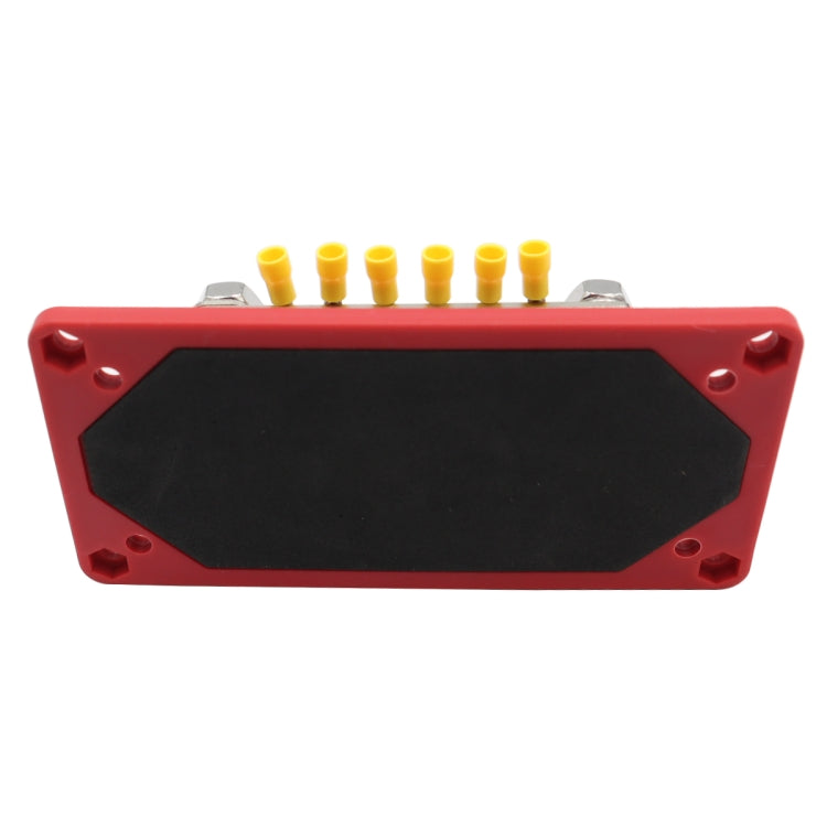CP-3160 1 Pair 300A 12-48V RV Yacht Modified Double Row 12-way M6 Terminal Busbar with 24pcs Terminals - Booster Cable & Clip by PMC TechLife | Online Shopping South Africa | PMC TechLife | Buy Now Pay Later Mobicred