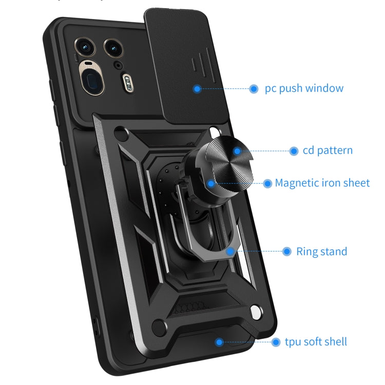 For Motorola Edge 50 Ultra Sliding Camera Cover Design TPU+PC Phone Case(Mint Green) - free shipping - PMC TechLife - Order now!