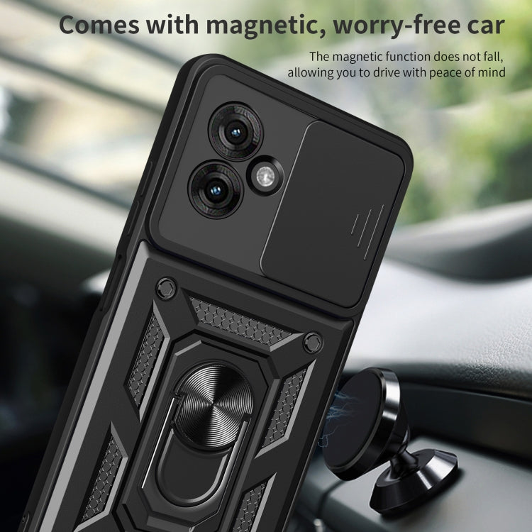For Motorola Moto G55 Sliding Camera Cover Design TPU+PC Phone Case(Gold) - free shipping - PMC TechLife - Order now!
