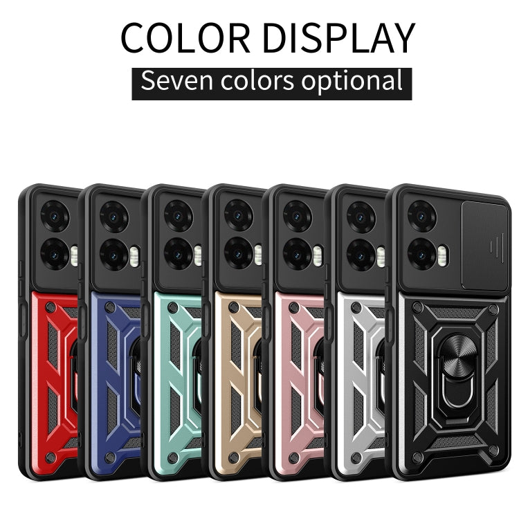 For Motorola Moto G35 5G Global Sliding Camera Cover Design TPU+PC Phone Case(Black) - free shipping - PMC TechLife - Order now!
