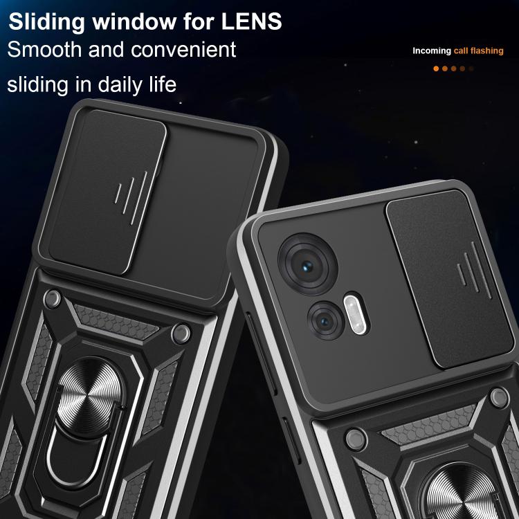 For Motorola Edge 30 Neo Sliding Camera Cover Design TPU+PC Phone Case(Mint Green) - free shipping - PMC TechLife - Order now!