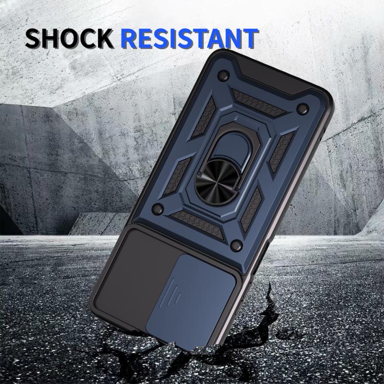 For Motorola Moto G 5G 2024 Sliding Camera Cover Design TPU+PC Phone Case(Black) - free shipping - PMC TechLife - Order now!