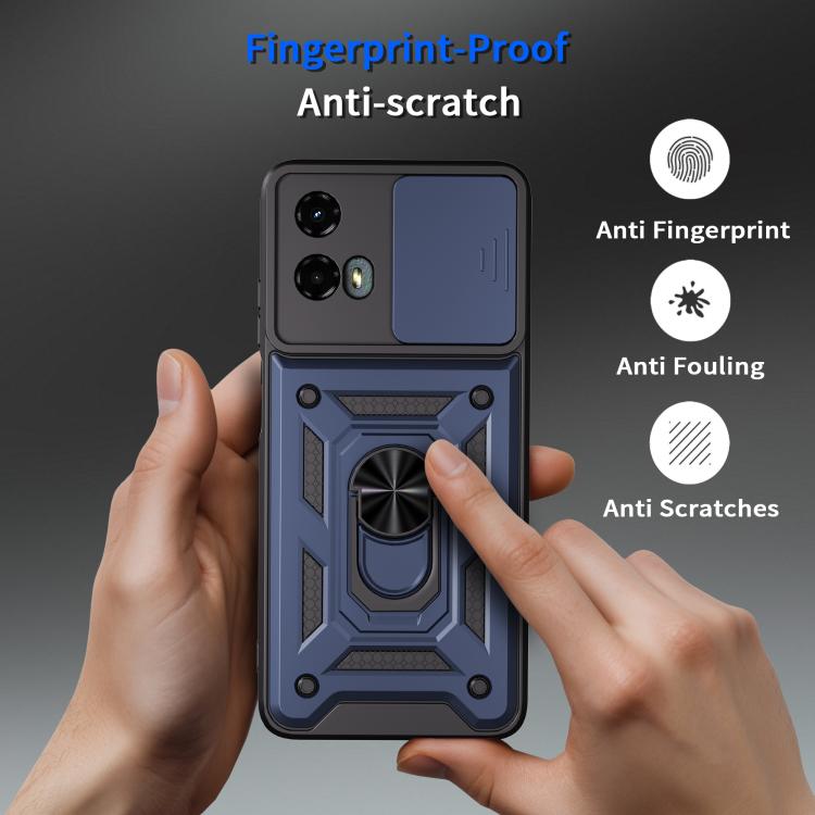 For Motorola Moto G 5G 2024 Sliding Camera Cover Design TPU+PC Phone Case(Red) - free shipping - PMC TechLife - Order now!