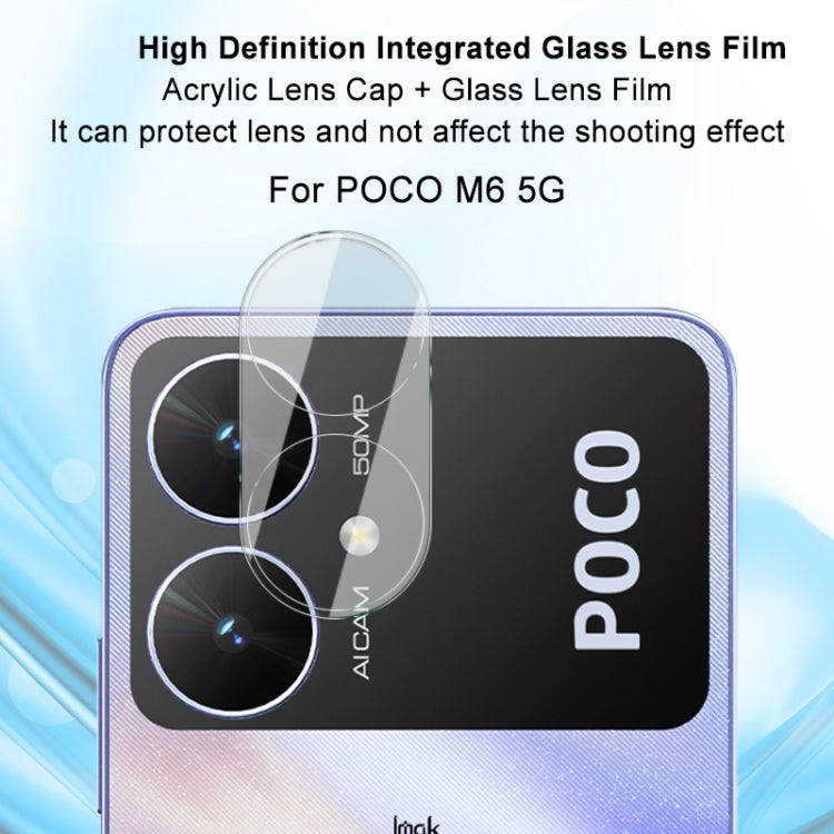 For Xiaomi Poco M6 5G imak High Definition Integrated Glass Lens Film - For Xiaomi by imak | Online Shopping South Africa | PMC Jewellery | Buy Now Pay Later Mobicred
