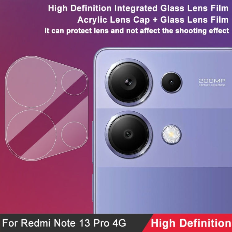For Xiaomi Redmi Note 13 Pro 4G Global imak High Definition Integrated Glass Lens Film - For Xiaomi by imak | Online Shopping South Africa | PMC Jewellery | Buy Now Pay Later Mobicred