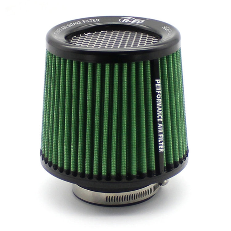 XH-UN077-079 Car High Flow Cold Cone Engine Air Intake Filter, Size:101mm(Green) - Air Intake System by PMC Jewellery | Online Shopping South Africa | PMC Jewellery | Buy Now Pay Later Mobicred