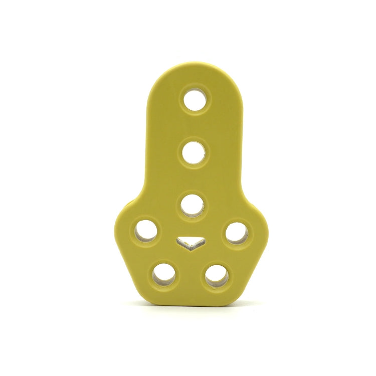 XH-6282 7 Holes Car Exhaust Hanger Bushing Muffler Rubber Insulator Mount Bracket(Yellow) - Exhaust Pipes by PMC TechLife | Online Shopping South Africa | PMC TechLife | Buy Now Pay Later Mobicred