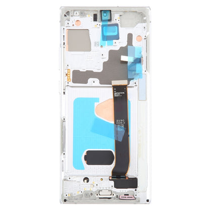 For Samsung Galaxy Note20 Ultra 5G SM-N986B 6.78 inch OLED LCD Screen Digitizer Full Assembly with Frame (Silver) - Galaxy Note Series Parts by PMC Jewellery | Online Shopping South Africa | PMC Jewellery | Buy Now Pay Later Mobicred