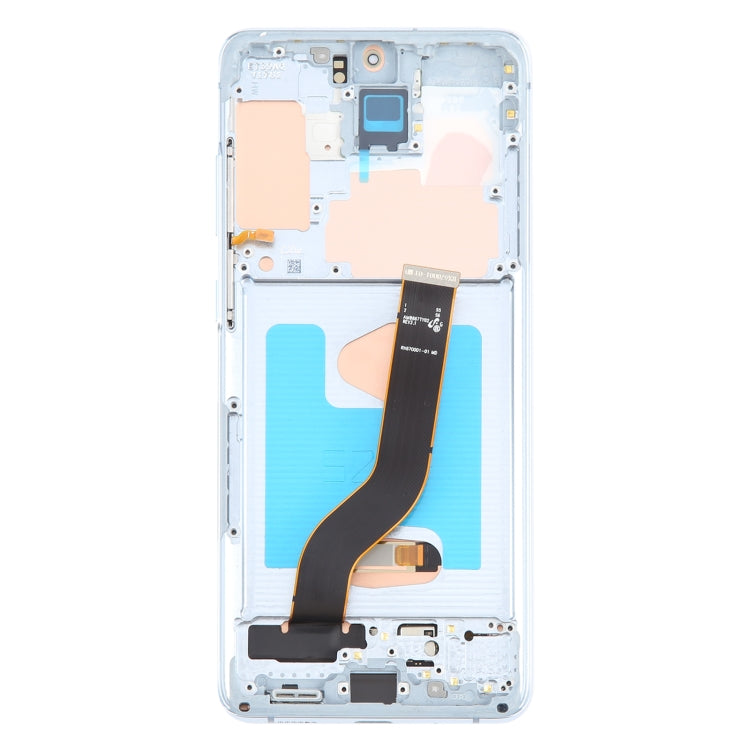 For Samsung Galaxy S20+ 4G/5G SM-G985/986 6.67 inch OLED LCD Screen Digitizer Full Assembly with Frame (Blue) - free shipping - PMc TechLife - Order now!
