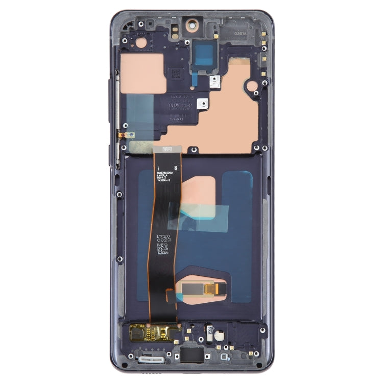 For Samsung Galaxy S20 Ultra 4G/5G SM-G988 6.67 inch OLED LCD Screen Digitizer Full Assembly with Frame(Black) - free shipping - PMc TechLife - Order now!