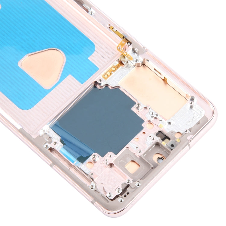 For Samsung Galaxy S21+ 5G SM-G996B 6.67 inch 6.67 inch OLED LCD Screen Digitizer Full Assembly with Frame (Gold) - free shipping - PMc TechLife - Order now!