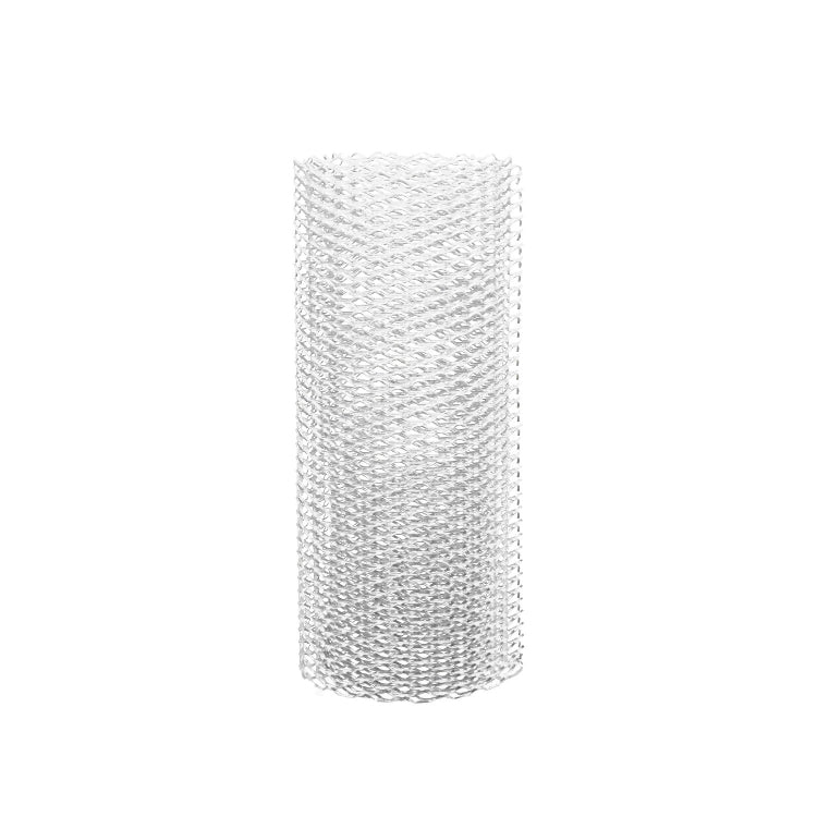 XH-6013 100x33cm Universal Car Grill Mesh Aluminum Alloy Grille Insert Bumper, Type:Small Hole(Silver) - Front Grille Decoration Strip by PMC TechLife | Online Shopping South Africa | PMC TechLife | Buy Now Pay Later Mobicred