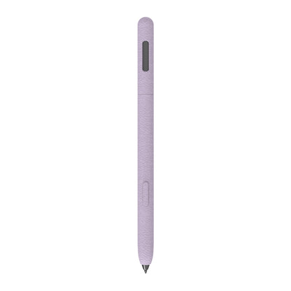 For Samsung Galaxy Tab S7 LOVE MEI Frosted Leather Texture Silicone Protective Pen Case(Purple) - Pencil Accessories by LOVE MEI | Online Shopping South Africa | PMC Jewellery