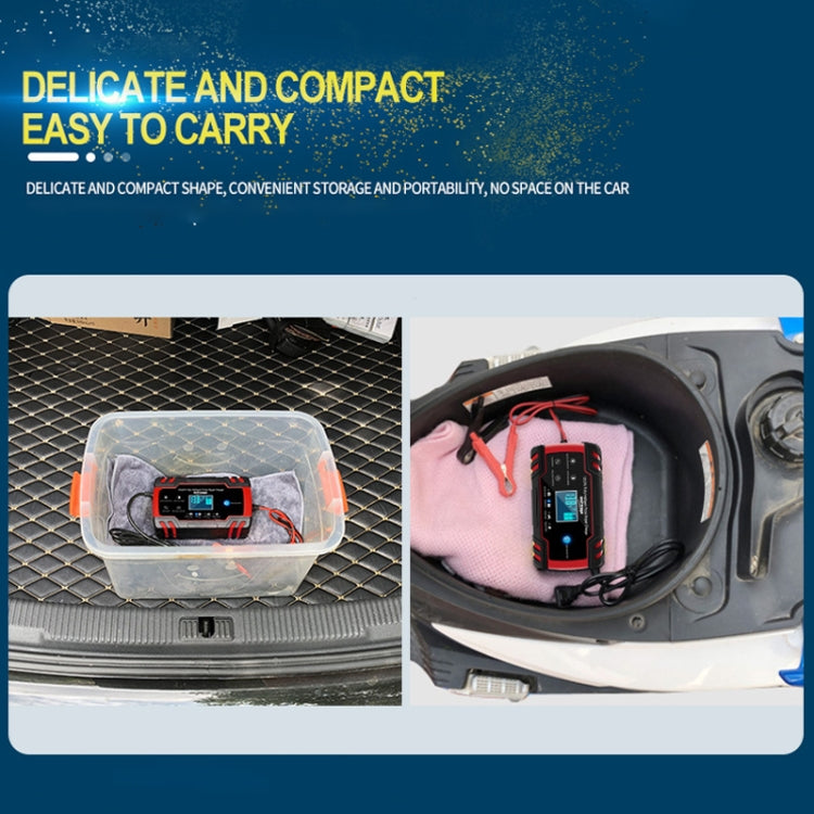 ANHTCzyx 12V 8A  / 24V 4A Automobile Battery Charger Motorcycle Battery Repair Type AGM(AU Plug) - Battery Charger by PMC TechLife | Online Shopping South Africa | PMC TechLife | Buy Now Pay Later Mobicred