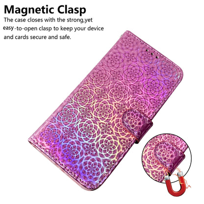 For iPhone 16 Colorful Magnetic Buckle Leather Phone Case(Pink) - iPhone 16 Cases by PMC Jewellery | Online Shopping South Africa | PMC Jewellery | Buy Now Pay Later Mobicred