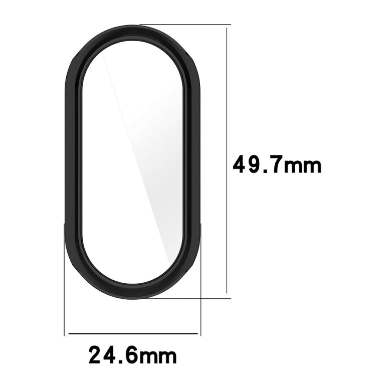 For Xiaomi Mi Band 8 Full Coverage TPU Electroplating Watch Protective Case(Green) - Watch Cases by PMC TechLife | Online Shopping South Africa | PMC TechLife