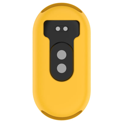 For Xiaomi Mi Band 8 Pure Color Silicone Watch Protective Case(Yellow) - Watch Cases by PMC Jewellery | Online Shopping South Africa | PMC Jewellery