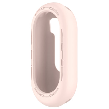 For Xiaomi Mi Band 8 Pure Color Silicone Watch Protective Case(Pink) - Watch Cases by PMC Jewellery | Online Shopping South Africa | PMC Jewellery