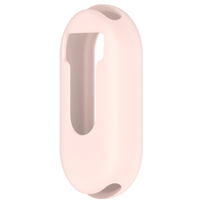 For Xiaomi Mi Band 8 Pure Color Silicone Watch Protective Case(Pink) - Watch Cases by PMC Jewellery | Online Shopping South Africa | PMC Jewellery