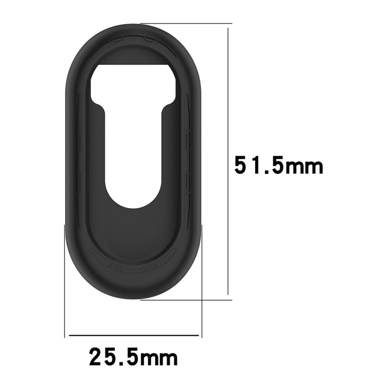 For Xiaomi Mi Band 8 Pure Color Silicone Watch Protective Case(Teal) - Watch Cases by PMC TechLife | Online Shopping South Africa | PMC TechLife