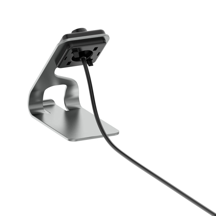 For Amazfit T-Rex Ultra Rotatable Smart Watch Charger Metal Dock Charger Bracket(Grey) - free shipping - PMC TechLife - Order now!