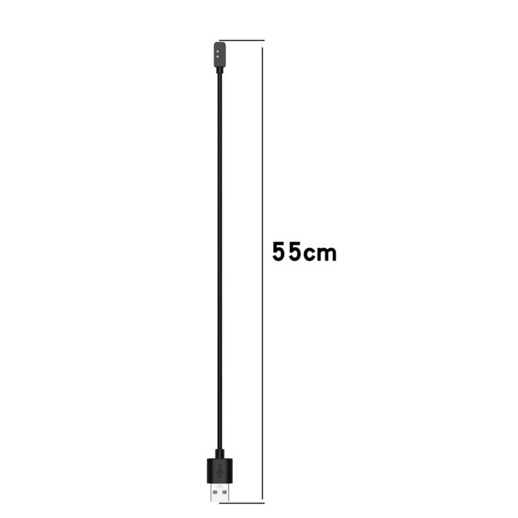 For Redmi Watch 3 Lite Smart Watch Charging Cable, Length:55cm(Black) - Charger by PMC TechLife | Online Shopping South Africa | PMC TechLife | Buy Now Pay Later Mobicred