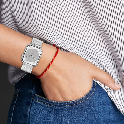 For Apple Watch Ultra 2 49mm Magnetic Buckle Stainless Steel Metal Watch Band(Colorful) - Watch Bands by PMC Jewellery | Online Shopping South Africa | PMC Jewellery | Buy Now Pay Later Mobicred