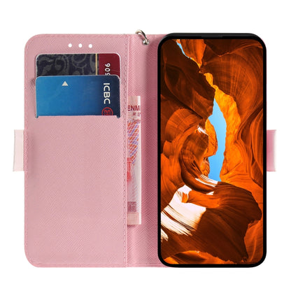 For Motorola Moto G Play 4G 2024 3D Colored Flip Leather Phone Case(Magnolia) - Motorola Cases by PMC Jewellery | Online Shopping South Africa | PMC Jewellery | Buy Now Pay Later Mobicred